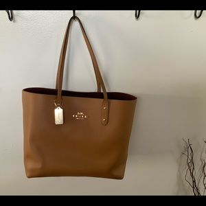 Coach Town Leather Tote